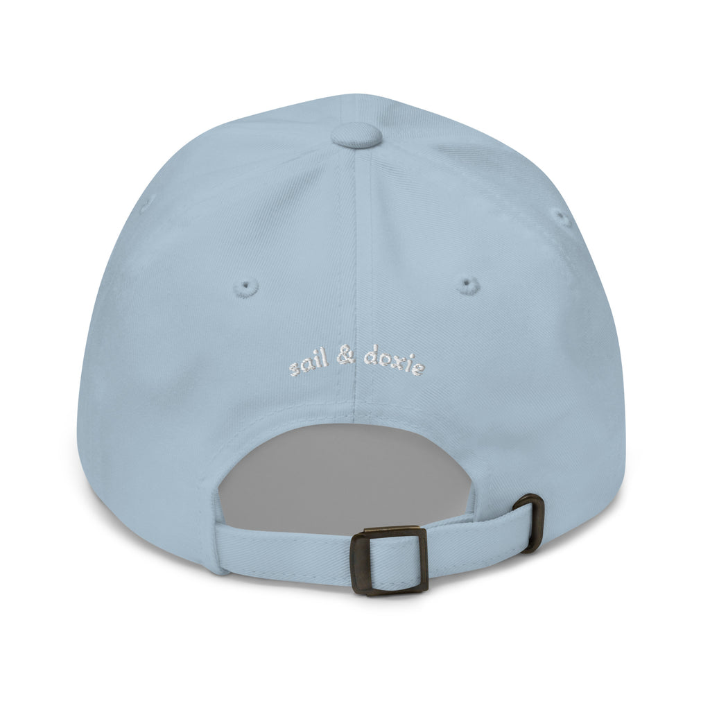 Sail & Doxie Boat Cap in Light Blue – Sail Now Work Later