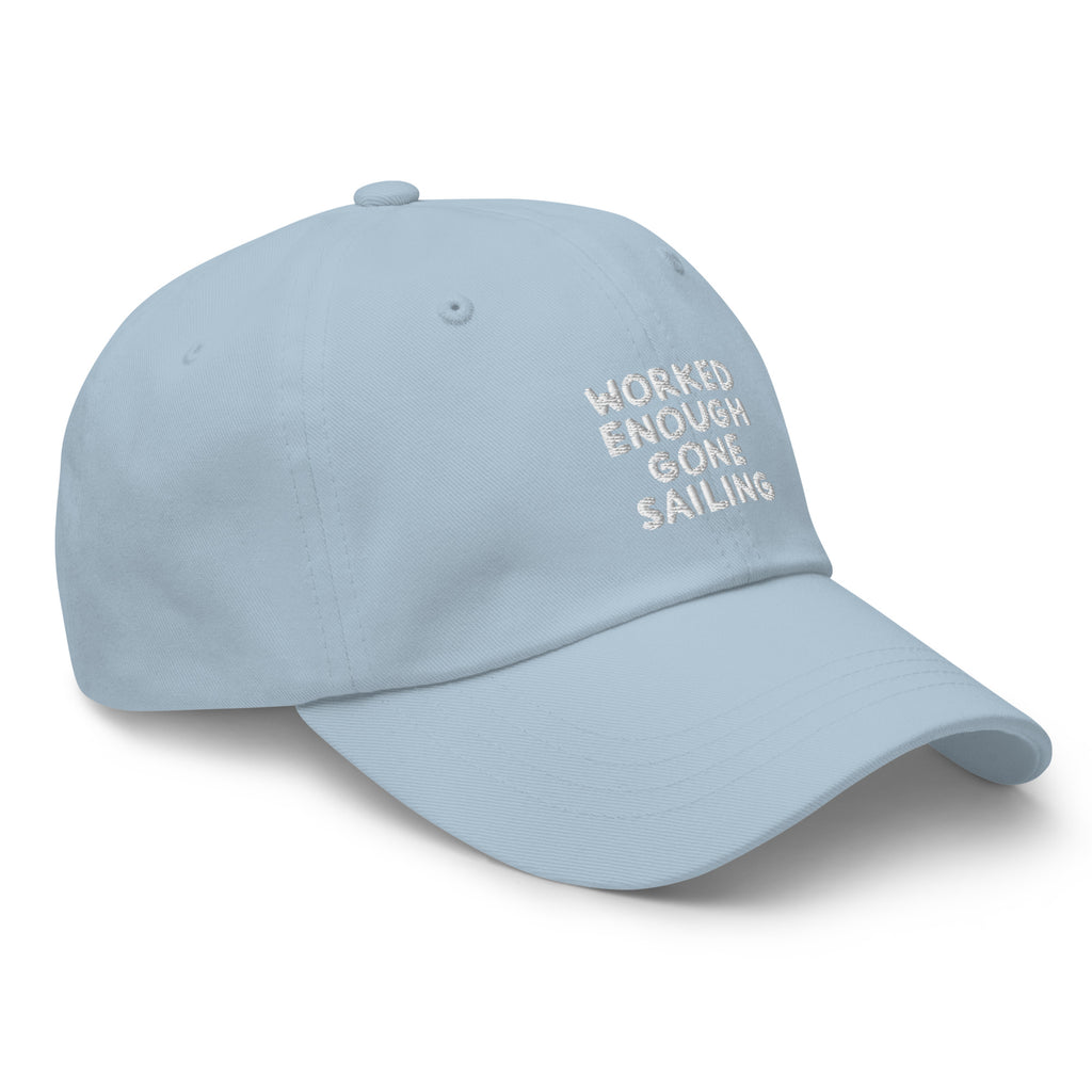 ail & Doxie Boat Cap in Light Blue – Worked Enough Gone Sailing