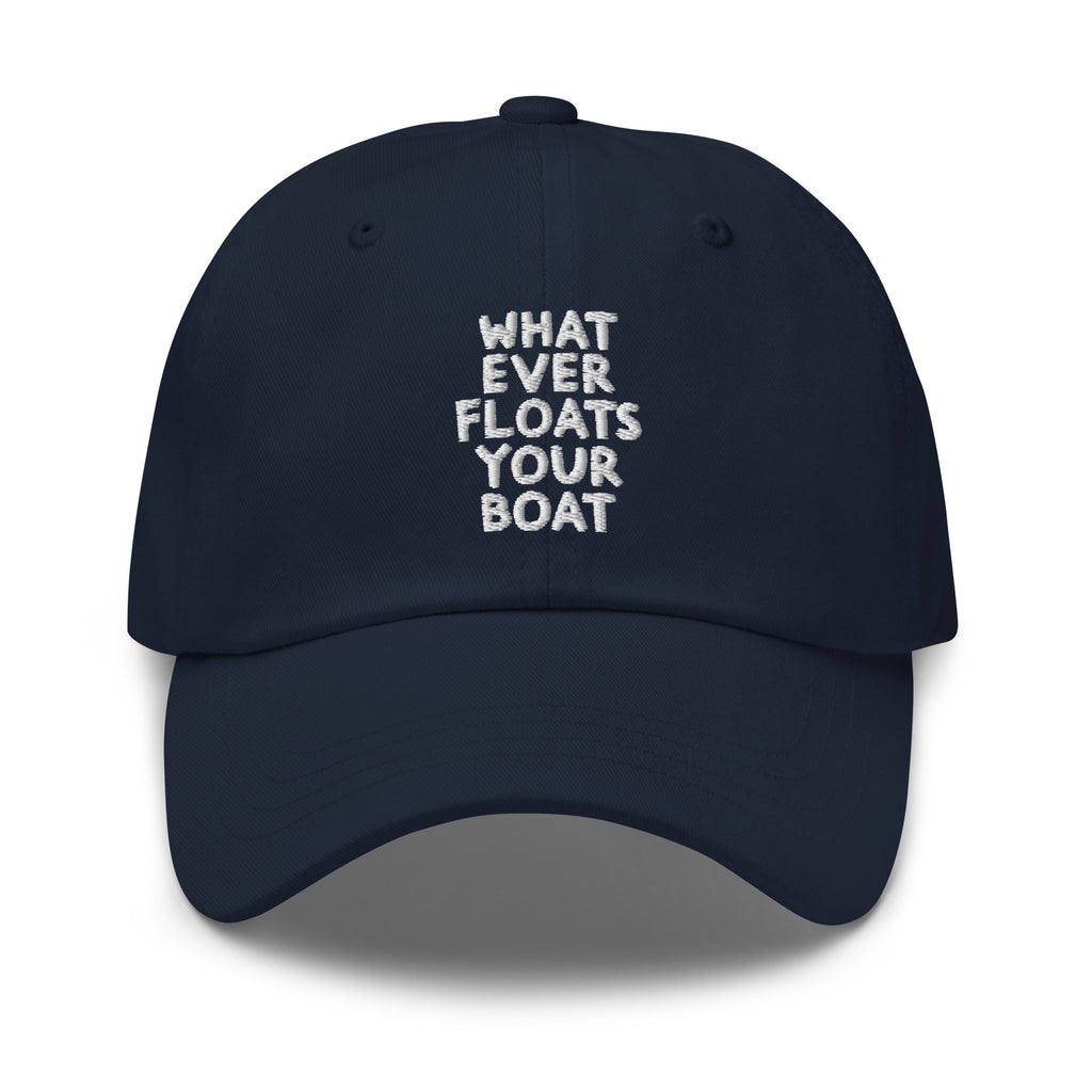 Sail & Doxie Boat Cap in Navy – Whatever Floats Your Boat