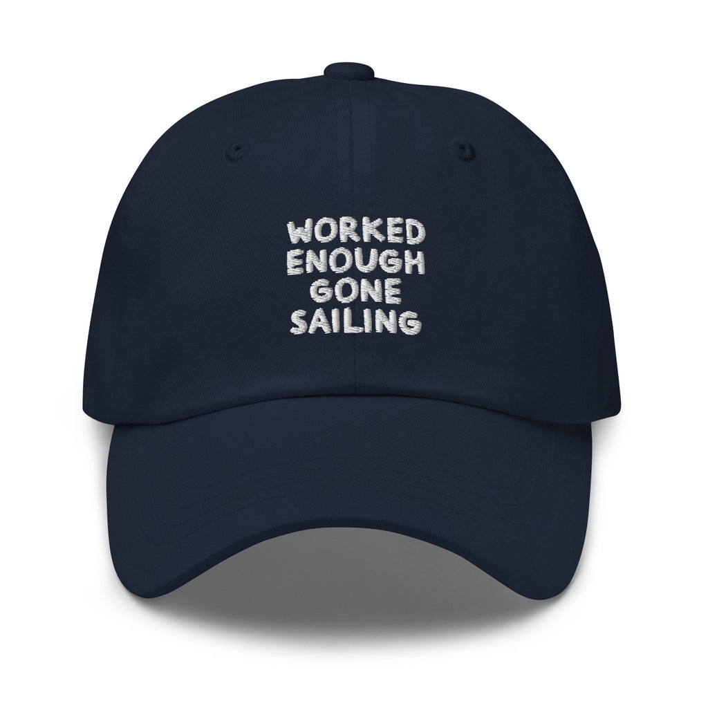 ail & Doxie Boat Cap in Navy – Worked Enough Gone Sailing