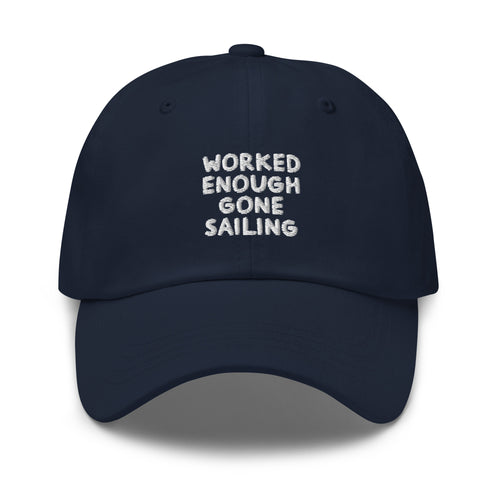 ail & Doxie Boat Cap in Navy – Worked Enough Gone Sailing