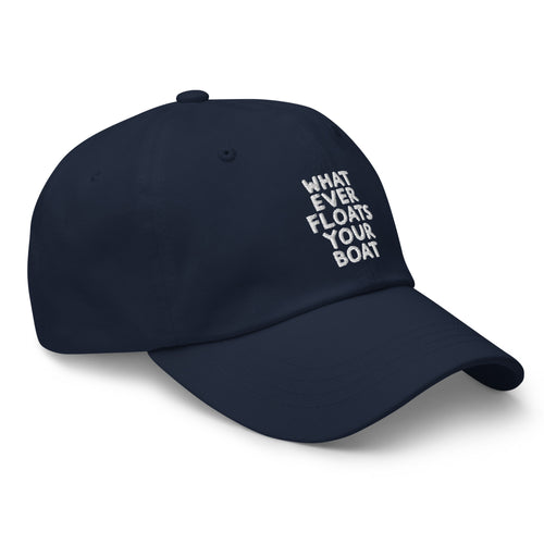 Sail & Doxie Boat Cap in Navy – Whatever Floats Your Boat