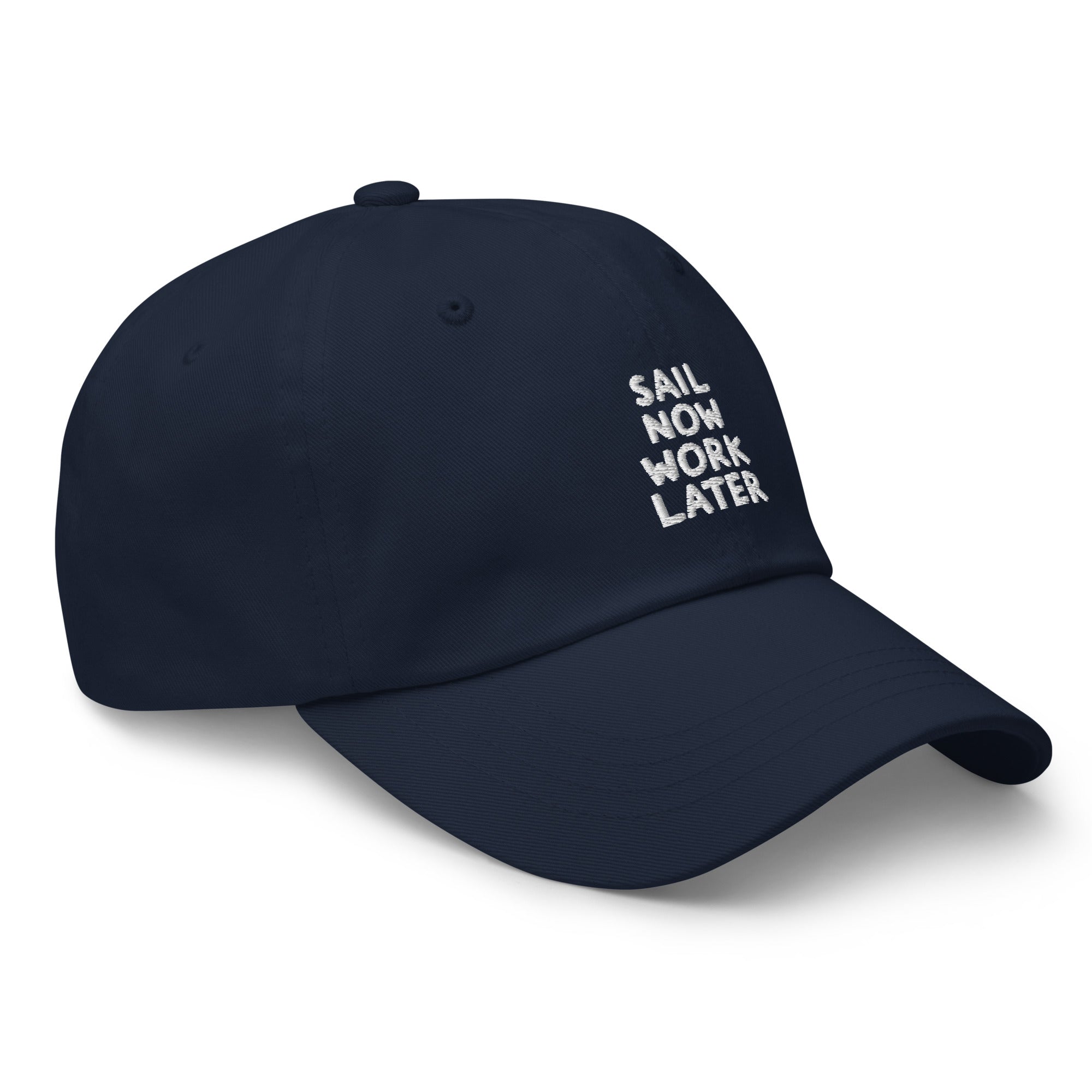 Sail & Doxie Boat Cap in Navy – Sail Now Work Later
