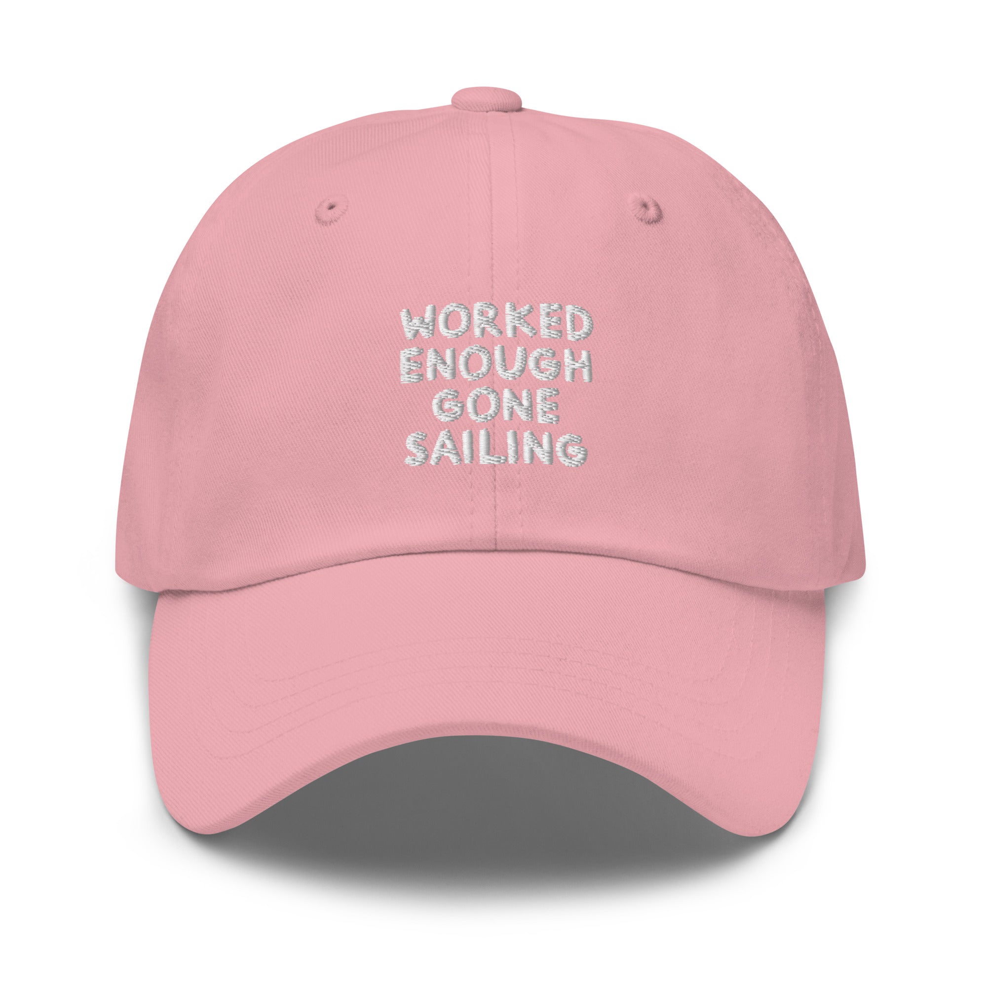 ail & Doxie Boat Cap in Pink – Worked Enough Gone Sailing