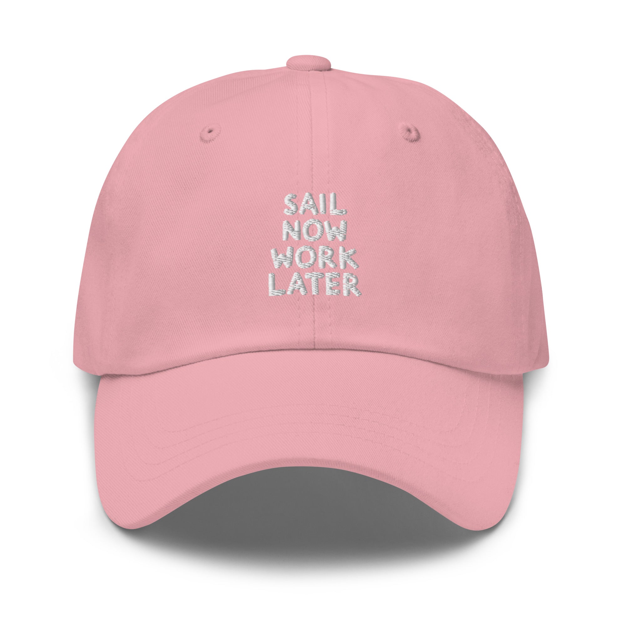 Sail & Doxie Boat Cap in Pink – Sail Now Work Later