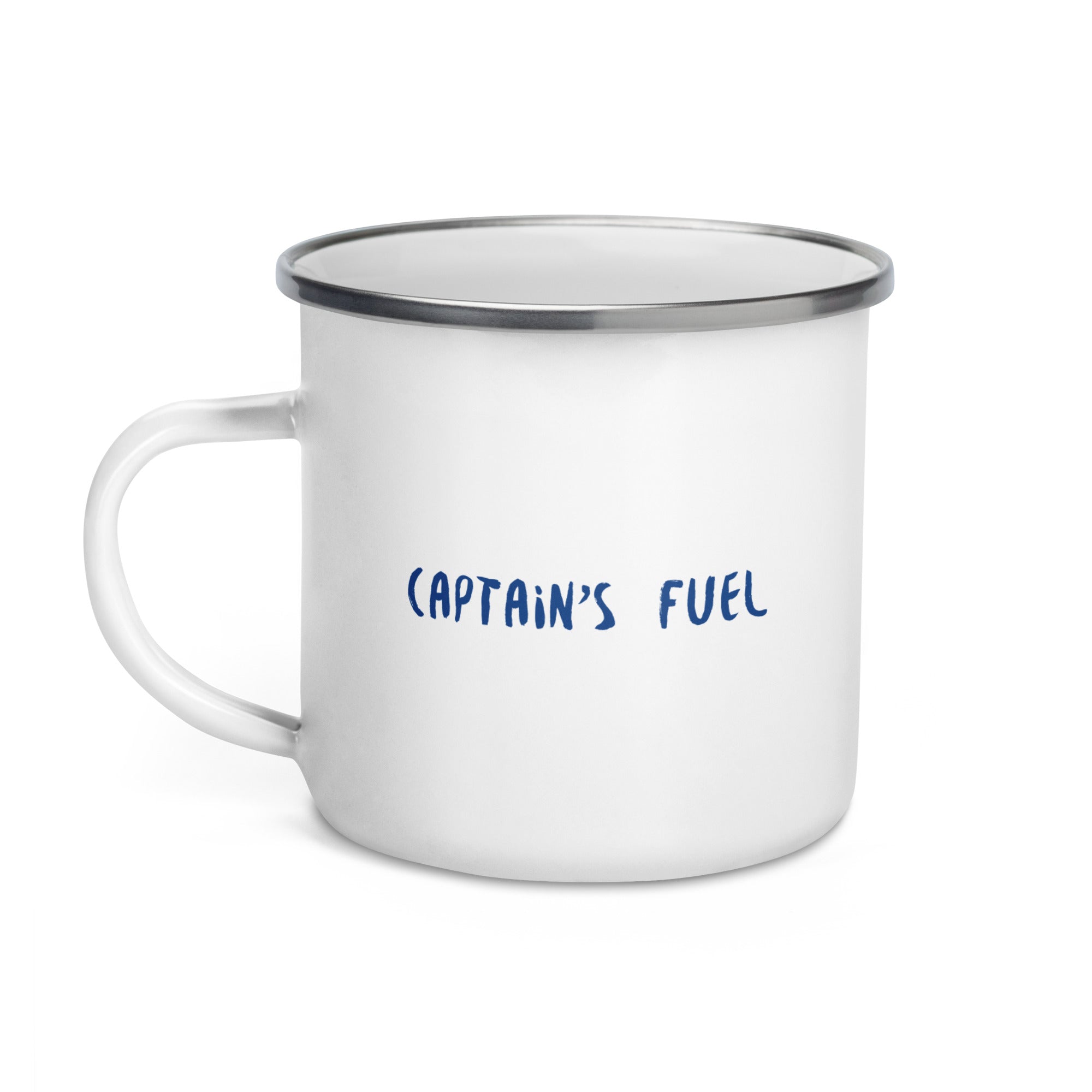 ail & Doxie Enamel Mug – Captain's Fuel