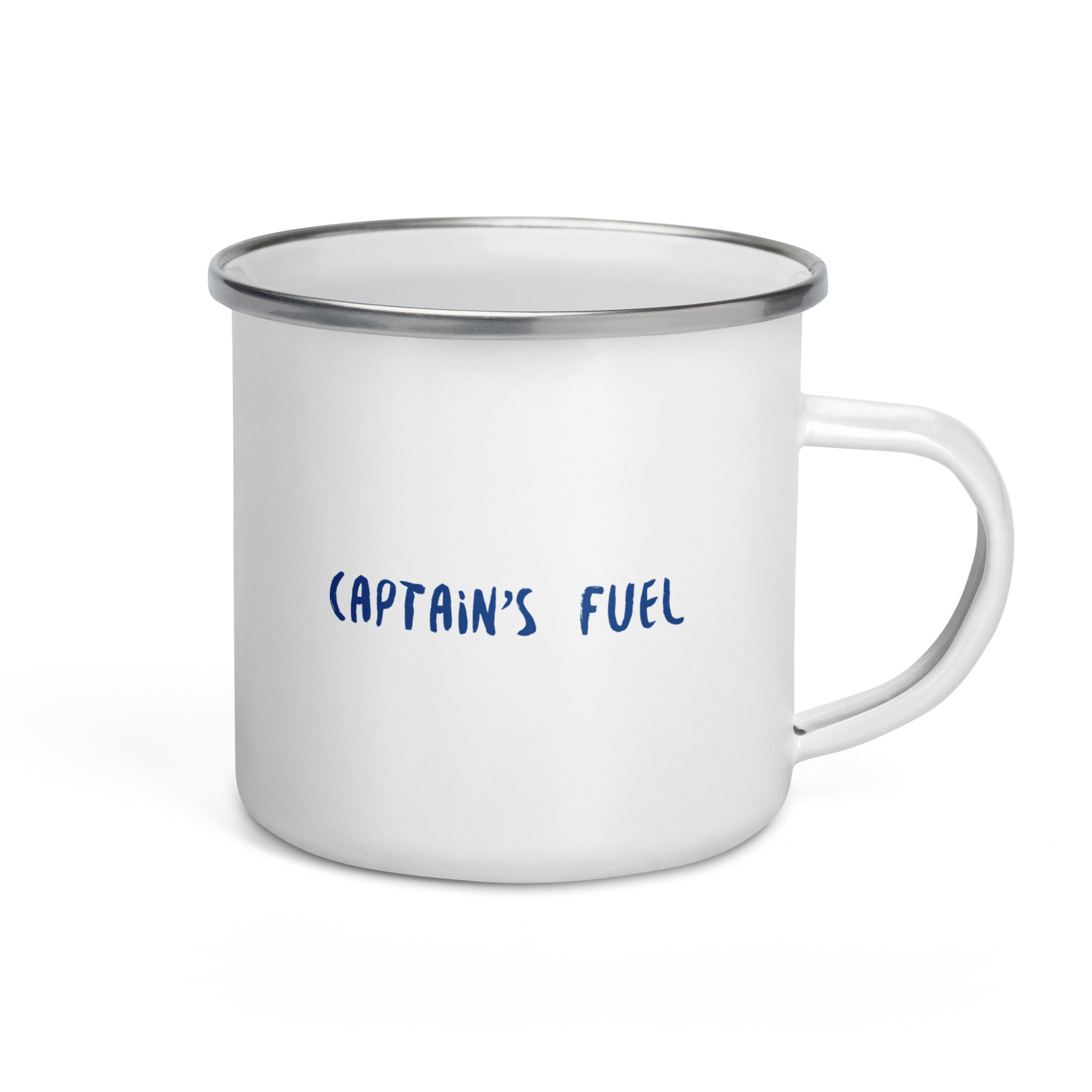 ail & Doxie Enamel Mug – Captain's Fuel