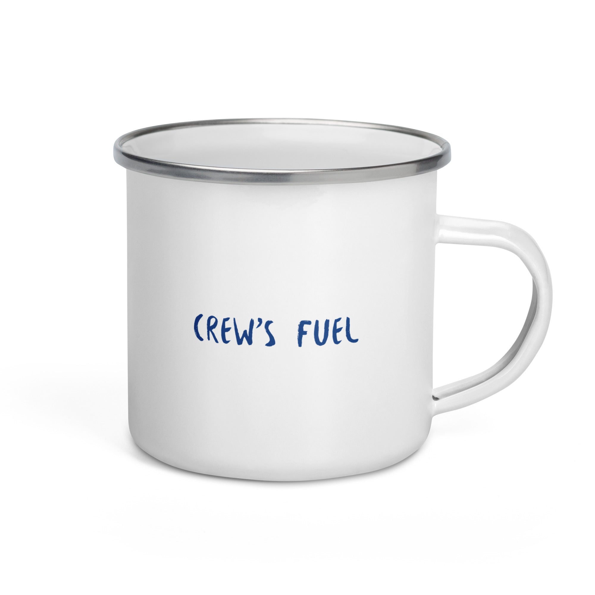 Sail & Doxie Enamel Mug – Crew's Fuel