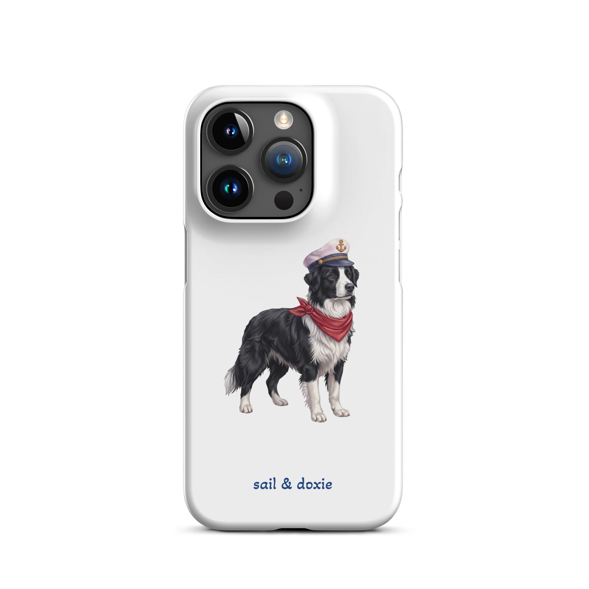 Sail & Doxie iPhone Case – Captain Border Collie